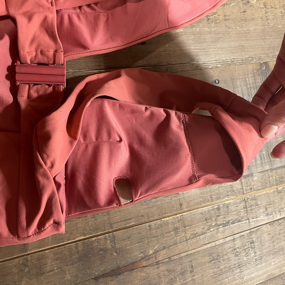 Zara Pleated Swim Suit Dark Pink - one piece cheeky - Picture 5 of 6